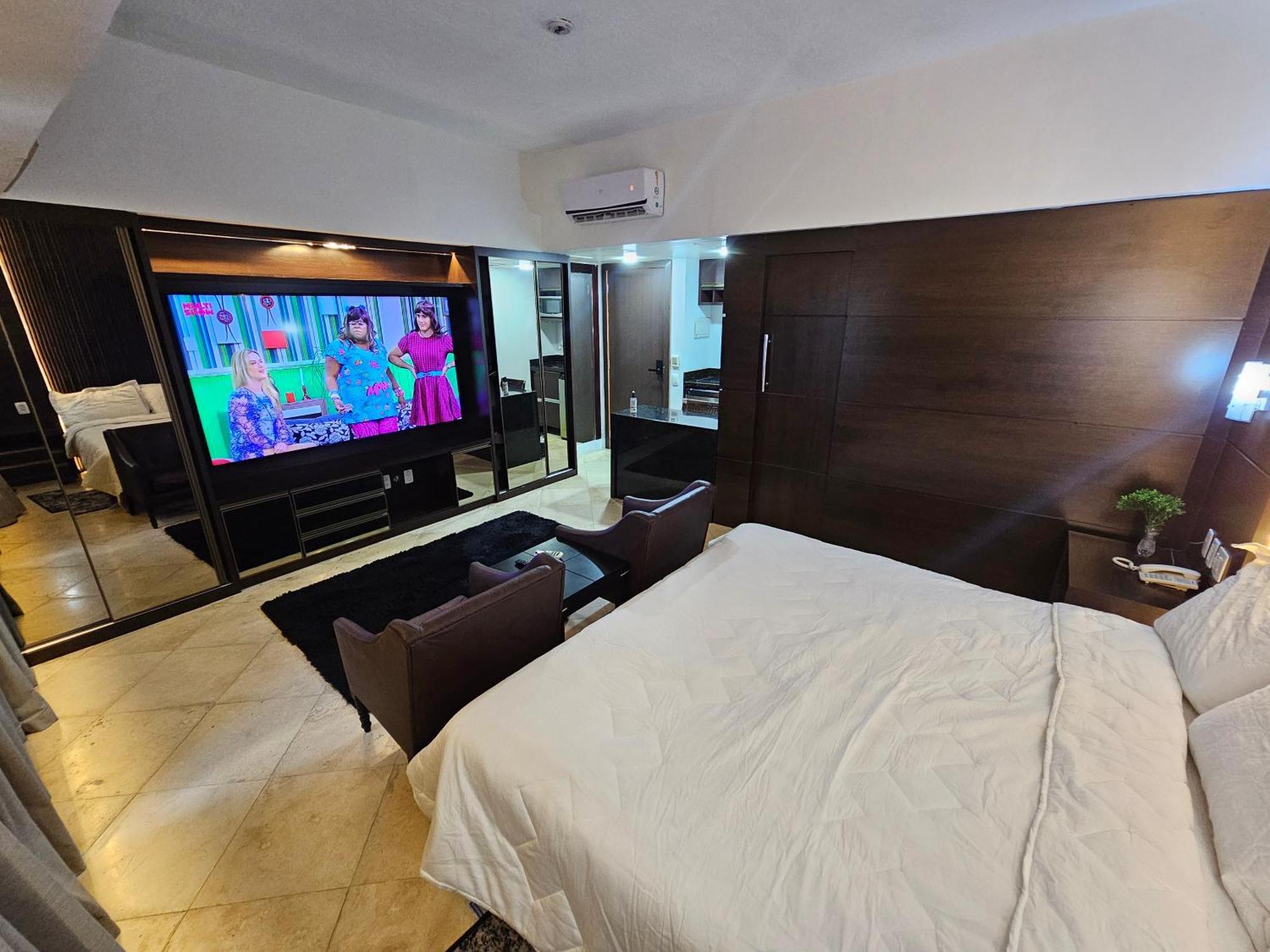 Tropical Executive Flat Vista Incrivel Para A Orla Manaus Exterior photo